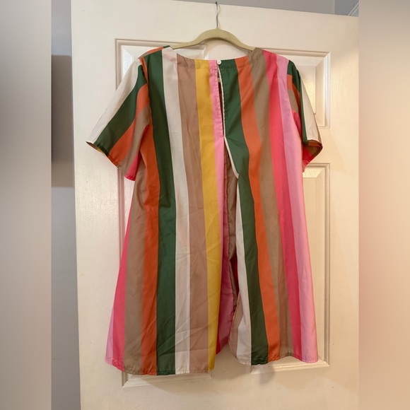 Boutique Bibi Multicolor Striped A-Line Dress - Picture 5 of 6